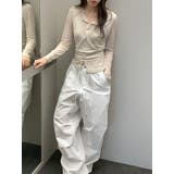 レイヤードラップデザインカーディガン 韓国ファッション | mood in seoul | 詳細画像10 