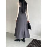 チューリップシルエットワンピース 韓国ファッション | mood in seoul | 詳細画像5 