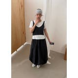 バルーンロングスカート 韓国ファッション | mood in seoul | 詳細画像3 