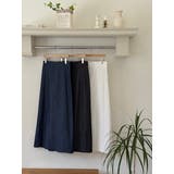 マキシリネンロングスカート 韓国ファッション | mood in seoul | 詳細画像3 