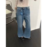 フレアデニムパンツ【ブルー】 韓国ファッション | mood in seoul | 詳細画像11 