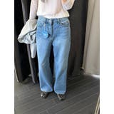 フレアデニムパンツ【ブルー】 韓国ファッション | mood in seoul | 詳細画像14 