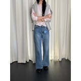 フレアデニムパンツ【ブルー】 韓国ファッション | mood in seoul | 詳細画像15 