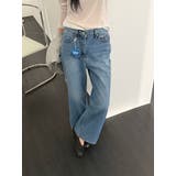 フレアデニムパンツ【ブルー】 韓国ファッション | mood in seoul | 詳細画像21 