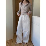 ダブルボタンレイヤードＴシャツ 韓国ファッション | mood in seoul | 詳細画像5 