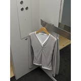 ダブルボタンレイヤードＴシャツ 韓国ファッション | mood in seoul | 詳細画像6 