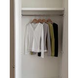 ダブルボタンレイヤードＴシャツ 韓国ファッション | mood in seoul | 詳細画像15 