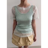 シースルーリブキャミセット 韓国ファッション | mood in seoul | 詳細画像11 