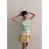 シースルーリブキャミセット 韓国ファッション | mood in seoul | 詳細画像15 