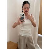 シースルーリブキャミセット 韓国ファッション | mood in seoul | 詳細画像21 