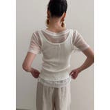 シースルーリブキャミセット 韓国ファッション | mood in seoul | 詳細画像22 