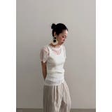 シースルーリブキャミセット 韓国ファッション | mood in seoul | 詳細画像23 