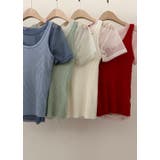 シースルーリブキャミセット 韓国ファッション | mood in seoul | 詳細画像28 