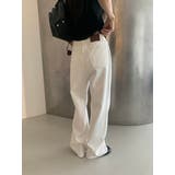 ストレートデニムパンツ【ホワイト】 韓国ファッション | mood in seoul | 詳細画像3 