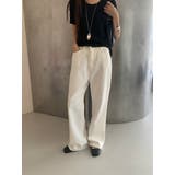 ストレートデニムパンツ【ホワイト】 韓国ファッション | mood in seoul | 詳細画像7 