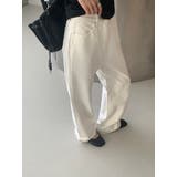 ストレートデニムパンツ【ホワイト】 韓国ファッション | mood in seoul | 詳細画像9 