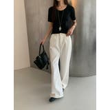 ストレートデニムパンツ【ホワイト】 韓国ファッション | mood in seoul | 詳細画像27 