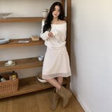 フラワーレーススカート 韓国ファッション | mood in seoul | 詳細画像2 