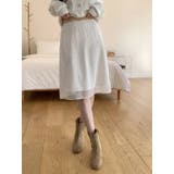 フラワーレーススカート 韓国ファッション | mood in seoul | 詳細画像10 