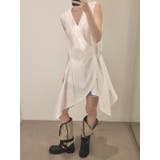 タックラップワンピース 韓国ファッション | mood in seoul | 詳細画像10 