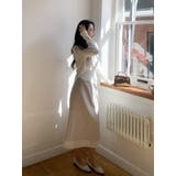 レースセミロングスカート 韓国ファッション | mood in seoul | 詳細画像10 