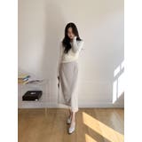 レースセミロングスカート 韓国ファッション | mood in seoul | 詳細画像11 