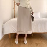 レースセミロングスカート 韓国ファッション | mood in seoul | 詳細画像12 