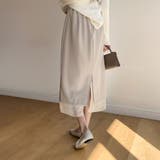 レースセミロングスカート 韓国ファッション | mood in seoul | 詳細画像14 