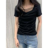 ハートメッシュTシャツ 韓国ファッション | mood in seoul | 詳細画像8 