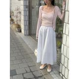 バレエコアメッシュカーディガンセット 韓国ファッション | mood in seoul | 詳細画像3 