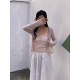 バレエコアメッシュカーディガンセット 韓国ファッション | mood in seoul | 詳細画像4 