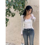 バレエコアメッシュカーディガンセット 韓国ファッション | mood in seoul | 詳細画像21 