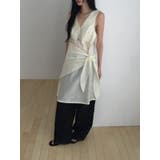 スカーフレイヤードワンピース 韓国ファッション | mood in seoul | 詳細画像13 