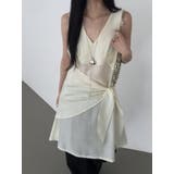 スカーフレイヤードワンピース 韓国ファッション | mood in seoul | 詳細画像18 