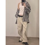 フラワーデニムパンツ 韓国ファッション | mood in seoul | 詳細画像2 