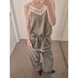 ウエスト絞りレーストップ 韓国ファッション | mood in seoul | 詳細画像8 