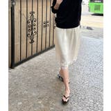 サテンナロースカート 韓国ファッション | mood in seoul | 詳細画像21 