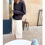 サテンナロースカート 韓国ファッション | mood in seoul | 詳細画像22 