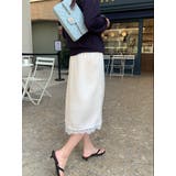 サテンナロースカート 韓国ファッション | mood in seoul | 詳細画像27 