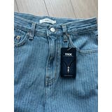 ストライプデニムパンツ 韓国ファッション | mood in seoul | 詳細画像13 