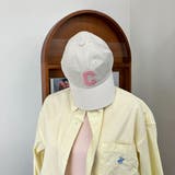 Cロゴキャップ 韓国ファッション | mood in seoul | 詳細画像3 