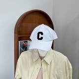 Cロゴキャップ 韓国ファッション | mood in seoul | 詳細画像4 
