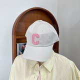 Cロゴキャップ 韓国ファッション | mood in seoul | 詳細画像1 