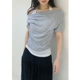 ホルターネックドレープＴシャツセット　韓国ファッション | mood in seoul | 詳細画像6 