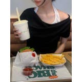 ホルターネックドレープＴシャツセット　韓国ファッション | mood in seoul | 詳細画像4 
