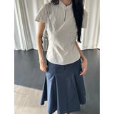 フラワー刺繍トップス　韓国ファッション | mood in seoul | 詳細画像2 