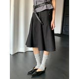 フレアデニムスカート　韓国ファッション | mood in seoul | 詳細画像5 