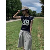 38ロゴTシャツ　韓国ファッション | mood in seoul | 詳細画像2 