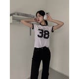 38ロゴTシャツ　韓国ファッション | mood in seoul | 詳細画像19 
