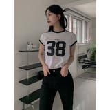 38ロゴTシャツ　韓国ファッション | mood in seoul | 詳細画像23 